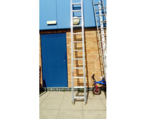 A 3.4 metre (closed) 6 meter (open) aluminium ladder. Collect Only.