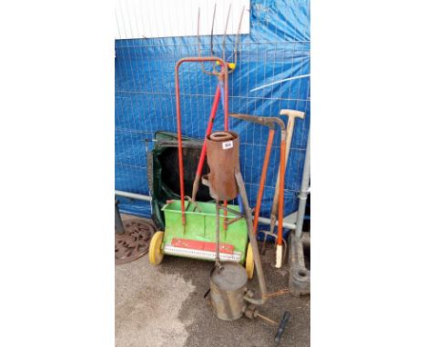 A good lot of garden tools &amp; weed burner etc.&nbsp;Collect Only.