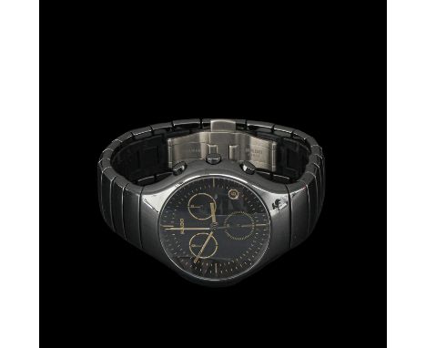new, brand Rado, on ceramic strap, case diameter 44 mm.
