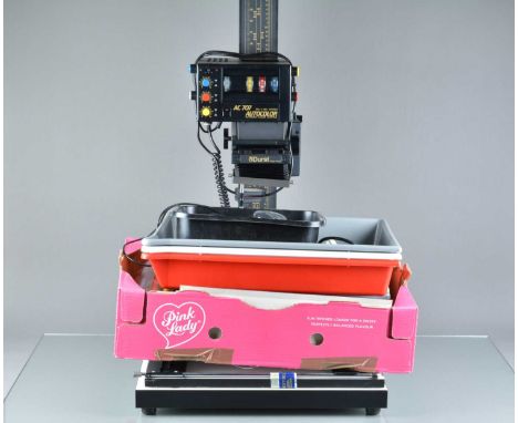 A Durst 707 Autocolor Enlarger, untested, with Schneider Kreuznach 105mm f/5 lens, G, EL-Nikkor 50mm f/4 & El-Nikkor 75mm f/4