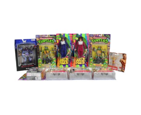 Action Figures - a collection of x10 assorted modern carded / boxed action figures. Including: Hasbro 2020 Ghostbusters (x3) 