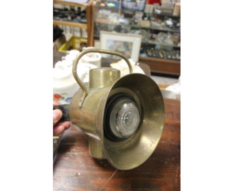 Brass Lucas 488 Vintage Car Lamp
