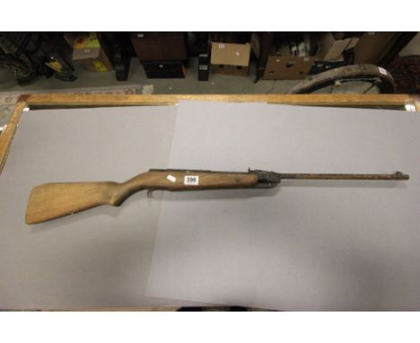 A vintage Webley Falcon air rifle