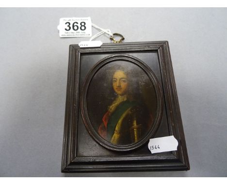 Miniature Portrait of The Old Pretender