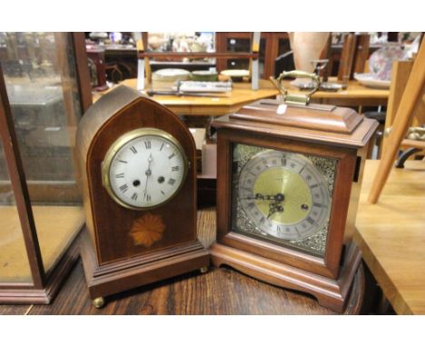 Howard Miller USA mantle clock along with one other