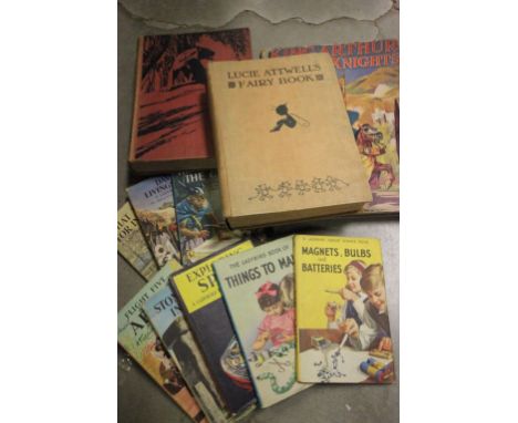 Collection of Vintage Children's Books including Mabel Lucie Attwell's Fairy Book, Eight Ladybird Books, etc