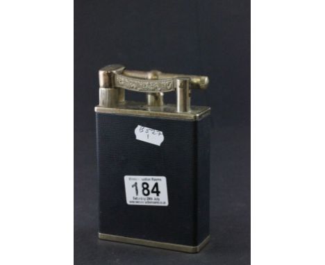 Novelty table lighter in the form of a Dunhill style pocket lighter