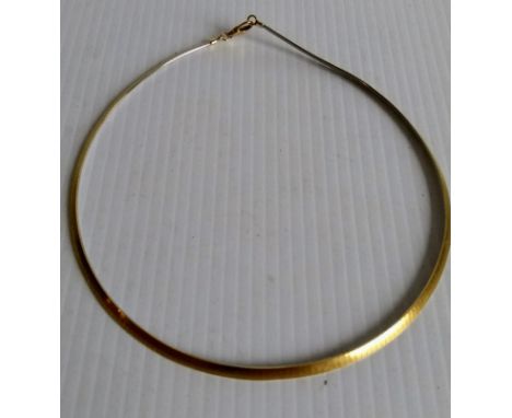 An 18ct yellow gold flat chain snake necklace, 26g 