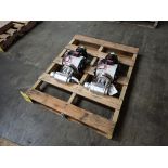 Lot of (2) Unitora Pneumatic Valves with Actuators