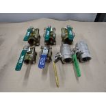 Lot of (7) Valves