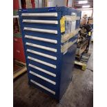 Vidmar 11-Drawer Tool Cabinet with Components