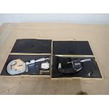 Lot of (2) Mitutoyo Digital Micrometers