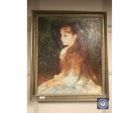 An Artagraph Edition : Portrait study of a young girl 