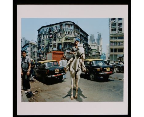 Max Pinckers (1988) - The Horse to be Sacrificed Must be a Stallion, C-print 2017 photograph, credited and signed to the reve