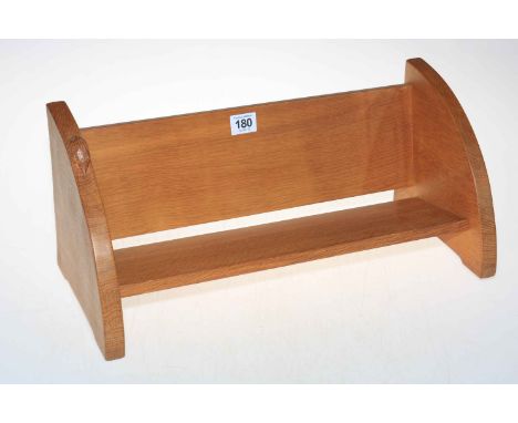 Hedgehog oak book trough, 46cm wide.