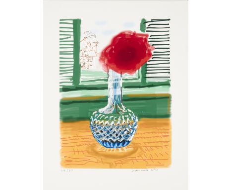 David Hockney OM CH RA,British b. 1937- iPad Drawing 'No. 281', 23rd July, 2010;8-colour inkjet print on cotton-fibre archiva