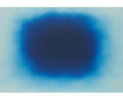 Anish Kapoor,British b.1954-Breathing blue, from the Hospital Rooms series, 2020;lithograph in colours,numbered 7/100,29.5 x 