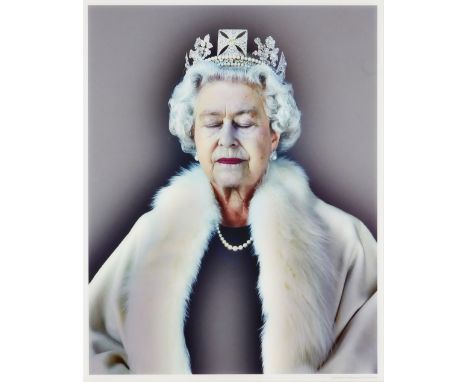 Chris Levine,British b.1960- Lightness of being (Freedom Edition) 2021,diasec mounted giclée print in colours on aluminium co