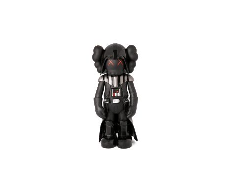 KAWS,American b.1974-Darth Vader, 2007; ( VAT charged on Hammer Price)painted vinyl multiple with detachable cape,from the li