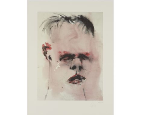 David Bowie,British 1947-2016,Jon, 1998; lithograph on Fabriano paper, signed and numbered 100/175 in pencil, “Jon” printed i