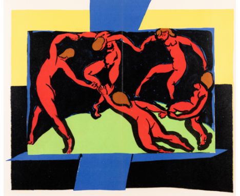 Henri Matisse, French 1869-1954, La Danse; lithograph in colours on wove, from Revue Verve Vol. 2 No. 4, first printed by Mou