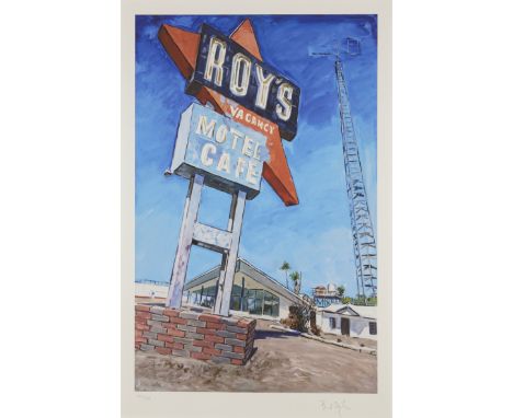 Bob Dylan,American b. 1941- Abandoned Motel, Eureka, 2017; giclée on archival, 100% cotton, mould made Magnani 1404, 350gsm Q