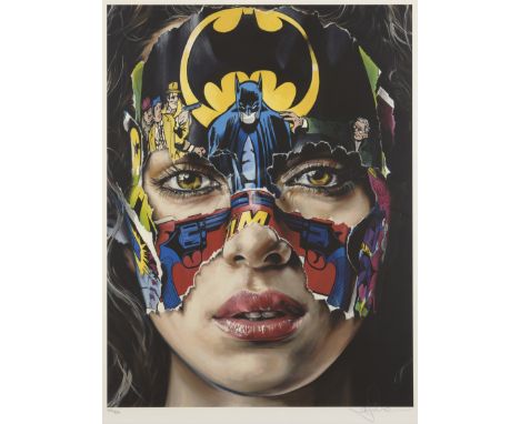 Sandra Chevrier,Canadian b.1983- La Cage, Je nai pas peur (DC Comics), 2018; giclée print on 300 gsm Moad paper, signed and n