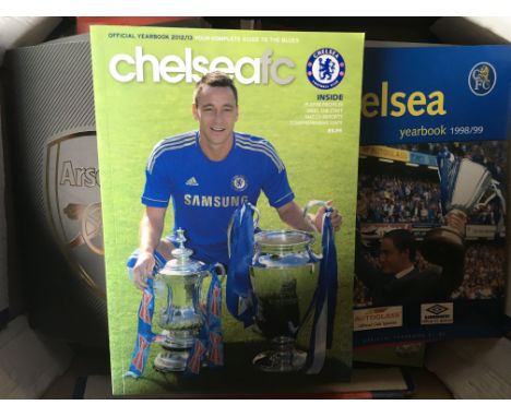 Football Book Collection: From the 50s onwards to include 28 handbooks/yearbooks and 52 books and annuals. Autobiographies in