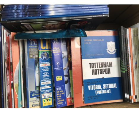 British Club v European Club Football Programmes: From various European competitions with finals to include 2007 Liverpool v 