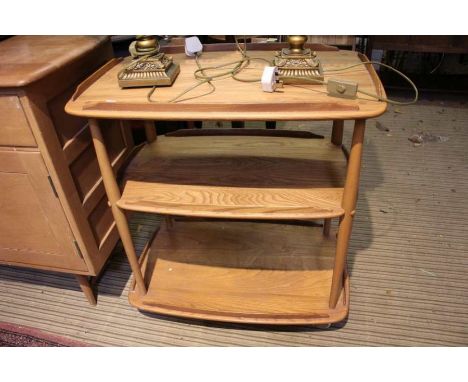 An Ercol three tier trolley