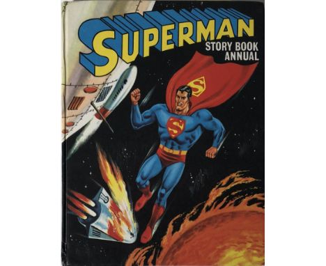 SUPERMAN ANNUAL SIGNED BY STARS AND CREATORS. A copy of Superman - Story Book Annual (1967) signed to first page in various i