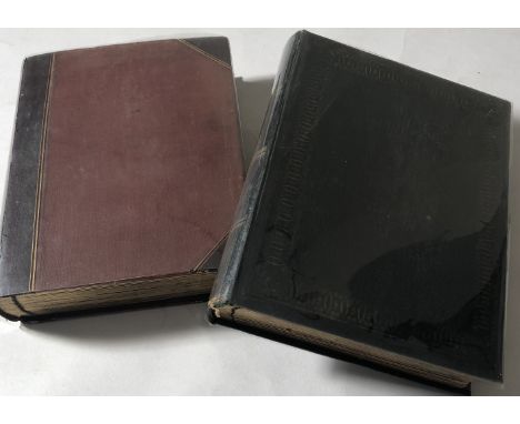 HANDWRITTEN THEATRE HISTORIES OF EARLY 20TH CENTURY. Two books containing a remarkable work by George J.S. Repton 'Plays &amp