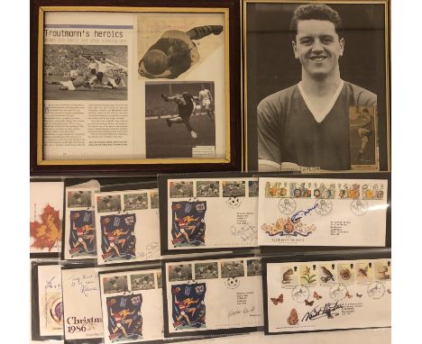 ENGLAND 1966 WORLD CUP. Great set of 19 signed first day covers including the full England starting 11, 6 of the squad, their