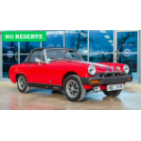 1975 MG Midget 1500 1491cc 2 door convertible