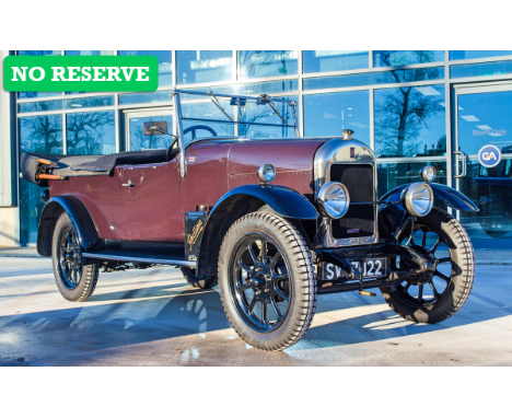 1927 Gwynne 10 1274cc 3 door tourer
In full working order and VSCC eligible

Registration: SV 7022
Chassis: G10212
Odometer: 