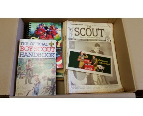 SCOUTING, selection, inc. books, Boy Scouts of America handbooks (2), Boy Scouts by Reynolds, Baden Powell's Family in Pictur