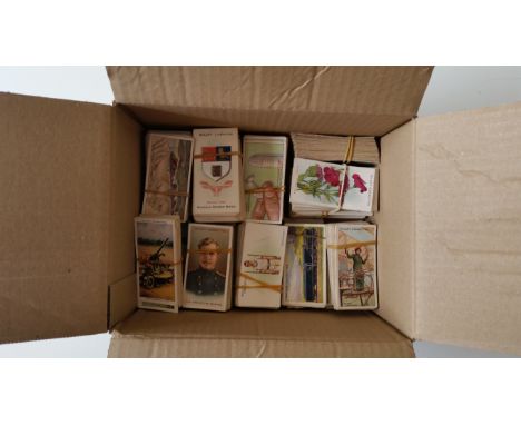 WILLS, complete (18), inc. Aviation, Allied Army leaders, First Aid, Cricketers 2nd, Celebrated Ships, Flags of the Empire 1s