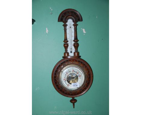 An aneroid Barometer.