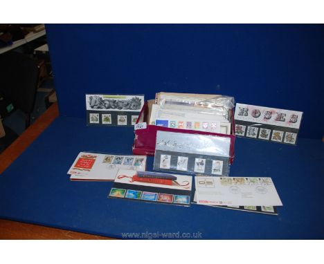 A quantity of First Day Covers, Malta stamps, etc