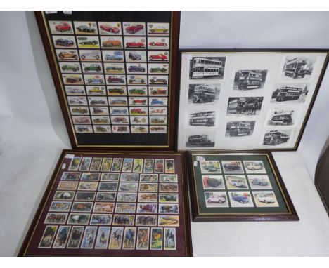 Tea cards - Edinburgh transport - Morris minor cars - Asian wildlife - History of the motor car - Four collections of tea car