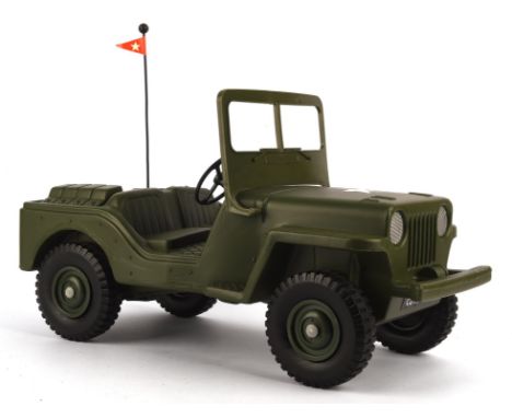 A vintage Palitoy Action Man, Transport Command, 'Jeep', boxed.