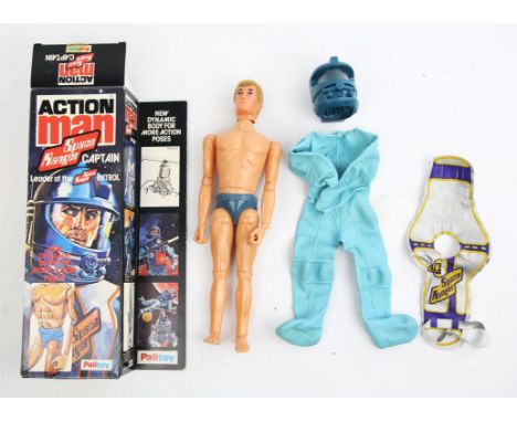 A vintage Palitoy Action Man figure, 'Space Ranger', boxed.