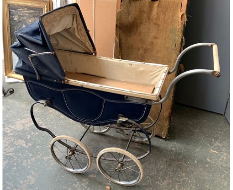 A vintage coach built pram 