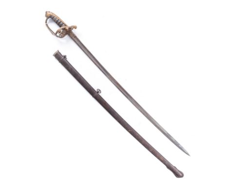 Wilkinson, H. BRITISH INFANTRY OFFICER'S SWORD: 1822 PATTERN WITH 1845 BLADE London: Henry Wilkinson, 1845 Gothic hilt, with 