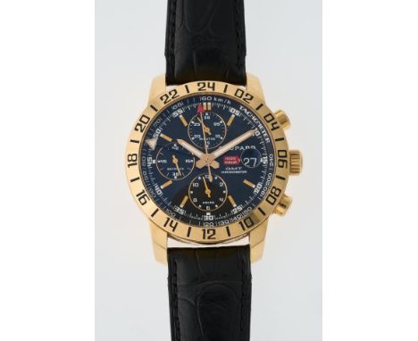 Limited Edition Speed Black 2. Ref. 168482-9001. Gehäuse GG 750,  ø 42,5 mm, Höhe 14,9 mm. Schwarzes Zifferblatt, Leuchtzeige