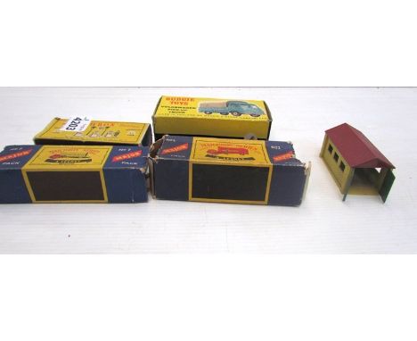 Boxed Budgie Toys Volkswagen Pick-Up truck, Matchbox A-1 accessory pack, Matchbox series Major Pack No.2 and No.7 together wi