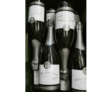 12 bottles The Full Fifteen classic red sparkling Australian wine, Andrew McPherson (Est. plus 24% premium inc. VAT)Condition