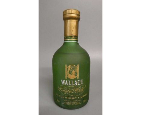1 50cl bottle Wallace single malt scotch whisky liqueur, 35% (Est. plus 24% premium inc. VAT)Condition Report: Apparent seepa