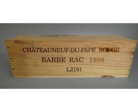 1 magnum Chateauneuf-du-Pape, 1998, Barbe RAC, M. Chapoutier, OWC (Est. plus 24% premium inc. VAT)Condition Report: good