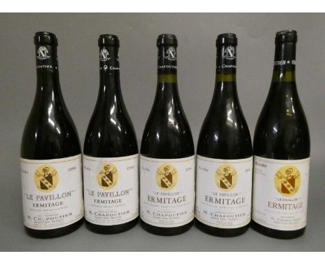 5 bottles "Le Pavillon" Ermitage, M. Chapoutier, comprising 2 1998, 2 1994 & 1 1992 (Est. plus 24% premium inc. VAT)Condition